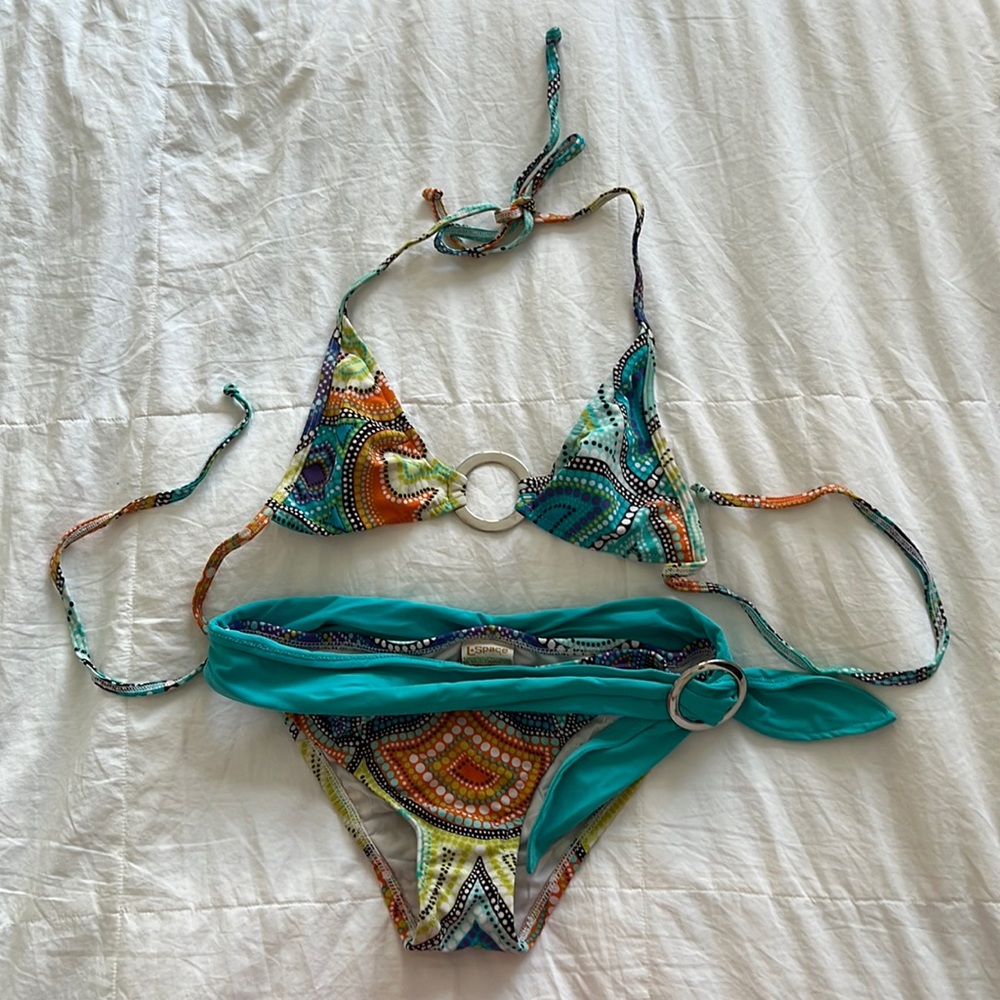 L*space Retro Print Bikini